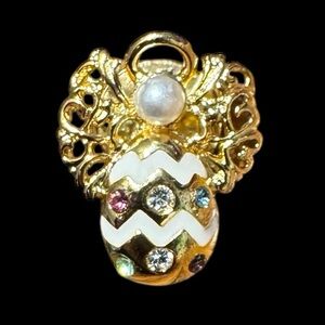 Easter Egg Angel Pin